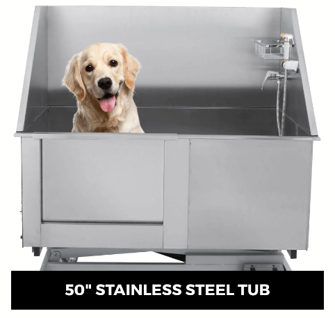 Dog grooming tubs stainless steel hotsell