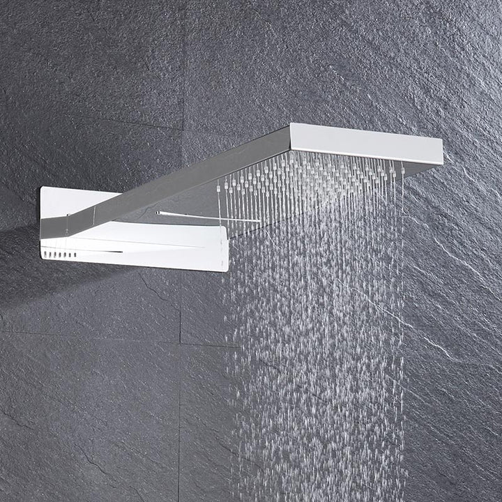 Waterfall 2 way rain shower head