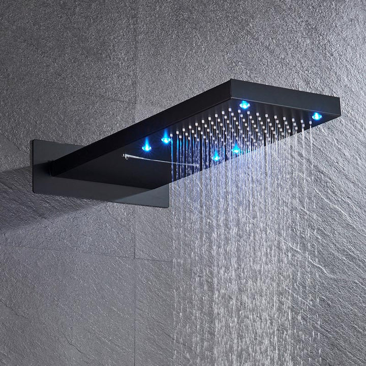 Waterfall 2 way rain shower head