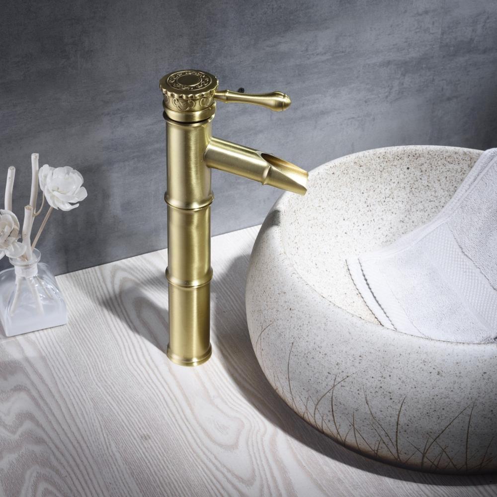 Bamboo Tall Vessel faucet