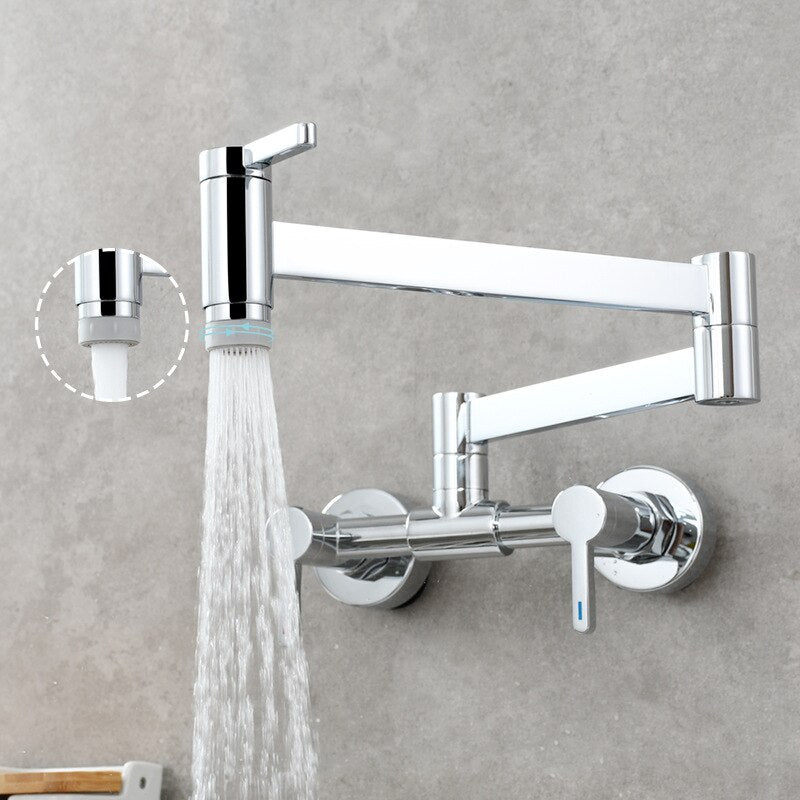 New 2023 Hot and Cold Mixer wall mounted pot filler faucet