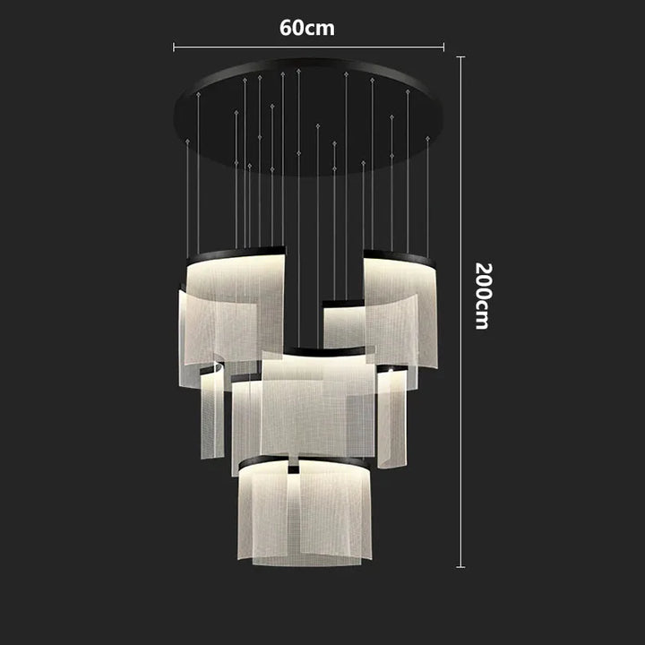 Nordic home decor dining room Pendant lamp lights indoor lighting stair lamp hanging light chandelier lamps for living room