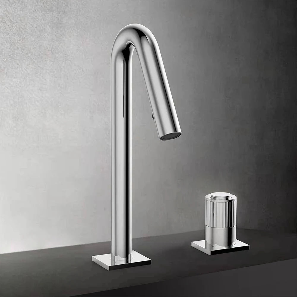 Ceruti- New modern Euro design 2 Hole bathroom faucet