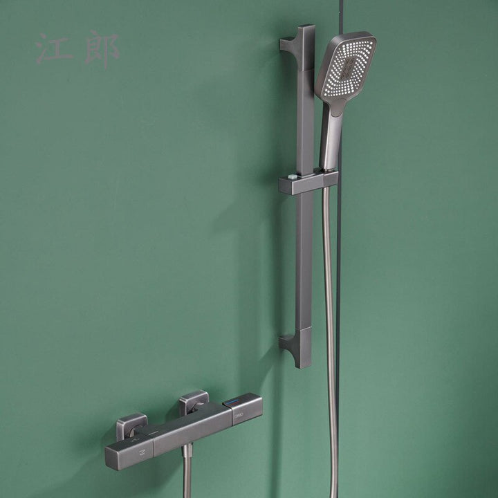 New 2023 Nordic design Exposed slide bar thermostatic shower