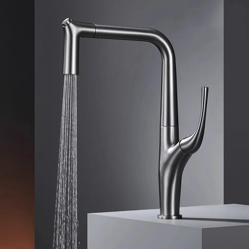 Marcelo- Italian Design dual pull spray kitchen faucet