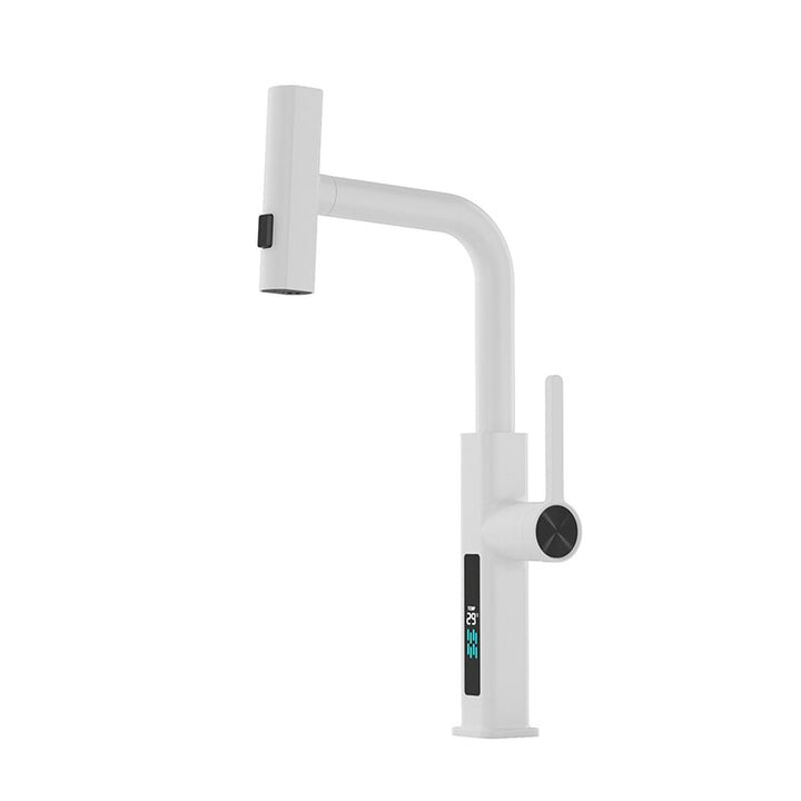 New Nordic design 2023 white kitchen faucet