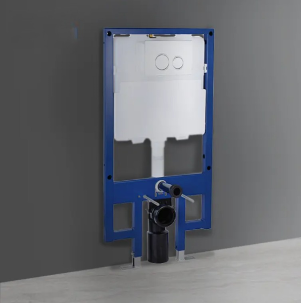 Sani Canada- Cistern Toilet In Wall Standard Tank & Carrier - 1.28 / 0.8 GPF ADA Compliant-2001