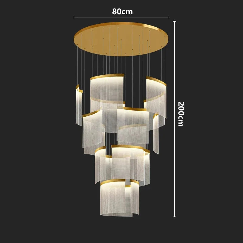 Nordic home decor dining room Pendant lamp lights indoor lighting stair lamp hanging light chandelier lamps for living room