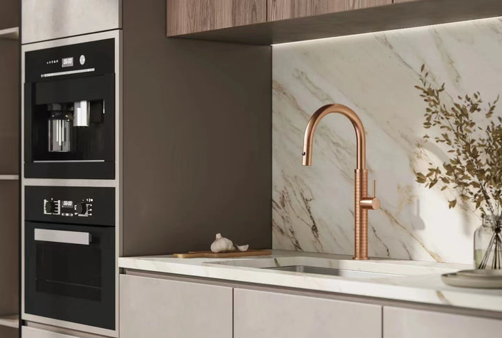 Copper 2024 kitchen faucet