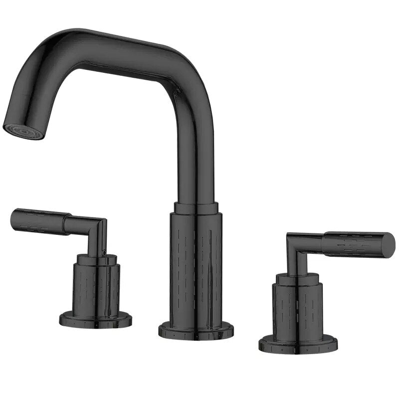 Basel- 8" inch wide spread bathroom faucet