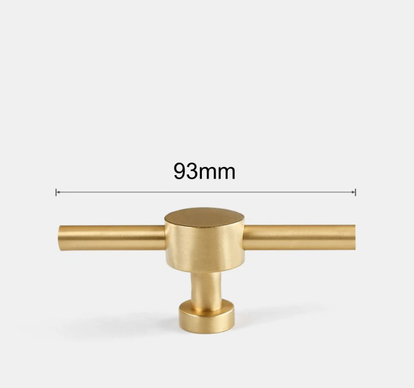 Brushed Gold Shower Glass Door Handle and Towel Handle