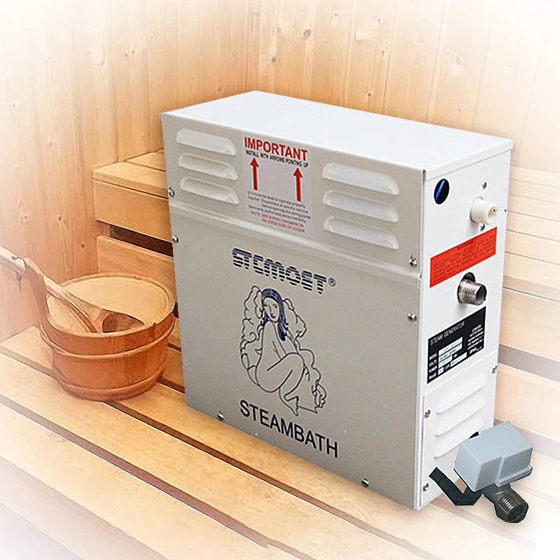 3KW 4.5kw Steam Generator for Shower 220V 380V Home Steam Machine Sauna Bath SPA Steam Shower with Digital Controller