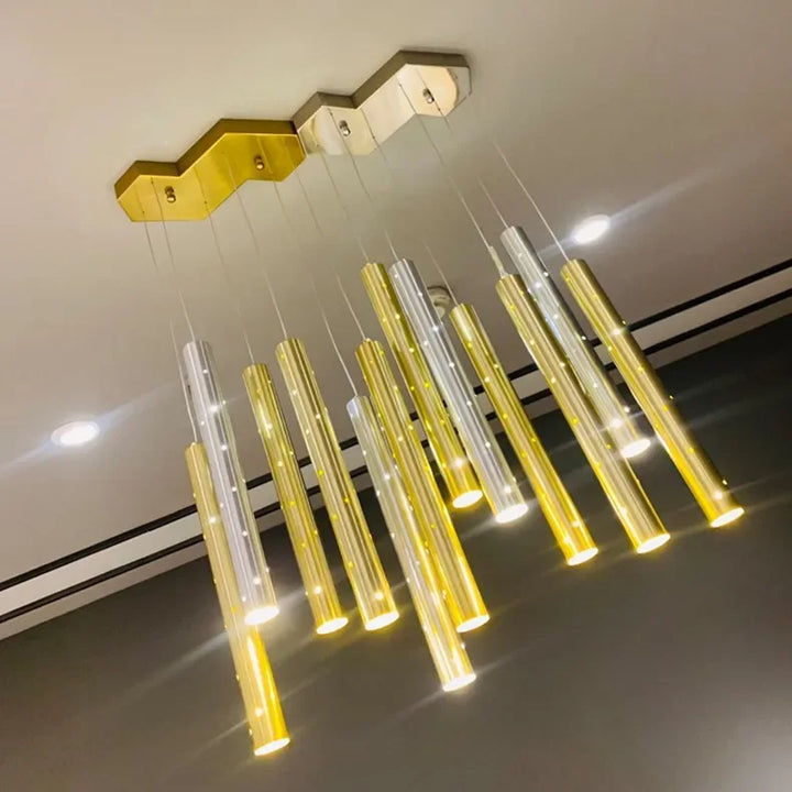 Kitchen dining room Modern LED chandelier Nordic meeting room, living room decoration lighting Kitchen Island home hanging light