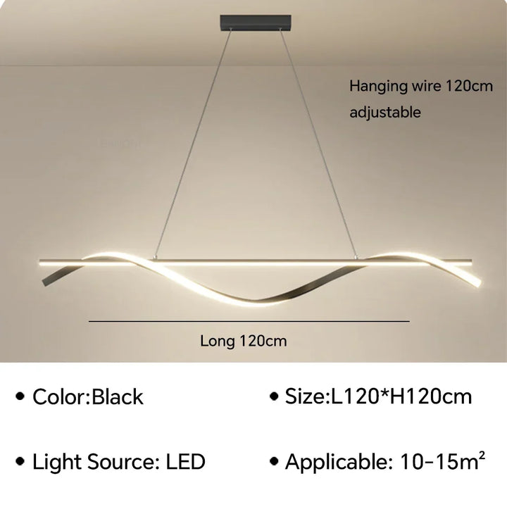 Modern LED Pendant Lamp For Living Dining Room Office Bedroom Kitchen Ceiling Chandelier Indoor Home Decoration Lighting Fixture