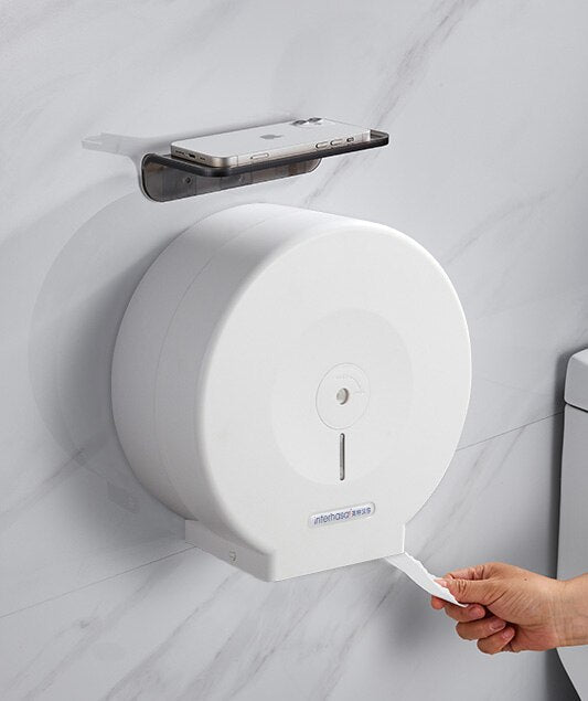 Commerical toilet tissue holder roller