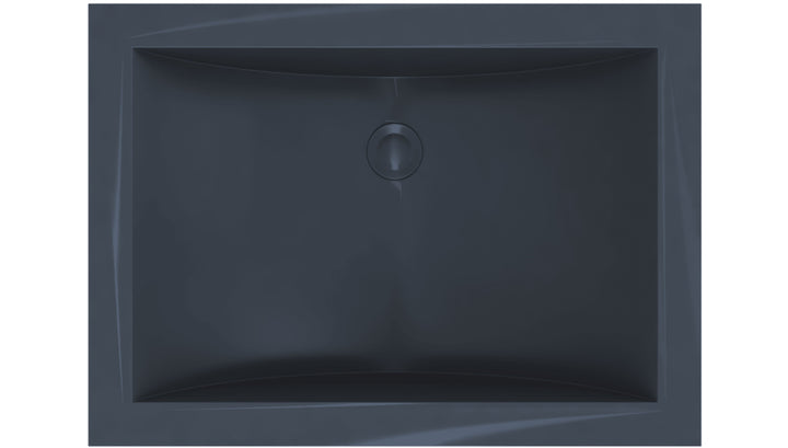 Commercial grade 16 gauge-Brushed Gold -Matte Black  Rectangular Stainless Steel Undermount Bathroom sink