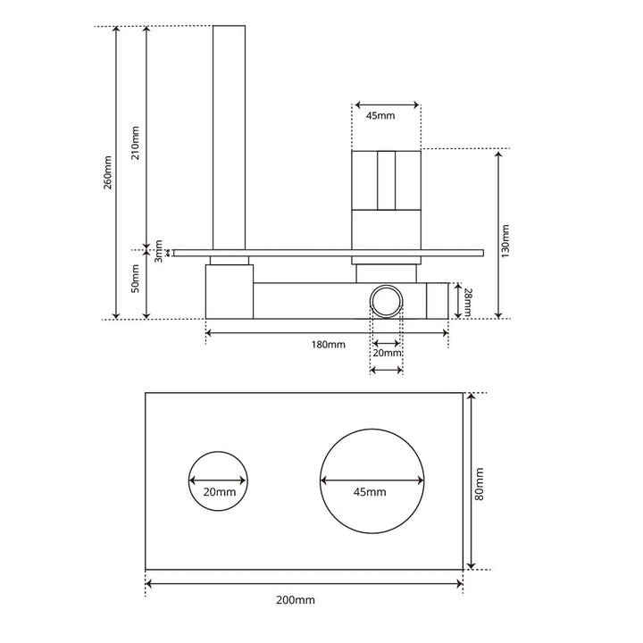 BULGARI- Design New 2023 wallmounted Bathroom Faucet