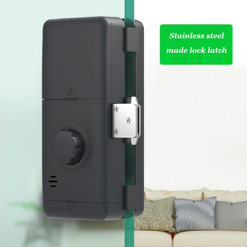 Intelligent Bluetooth Biometric Fingerprint Glass Door Lock