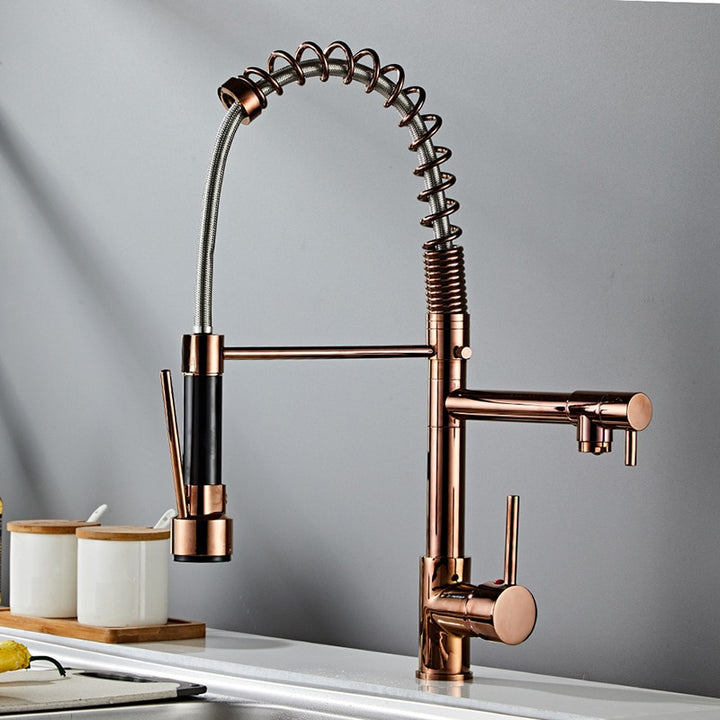 Industrial Chef Kitchen Faucet