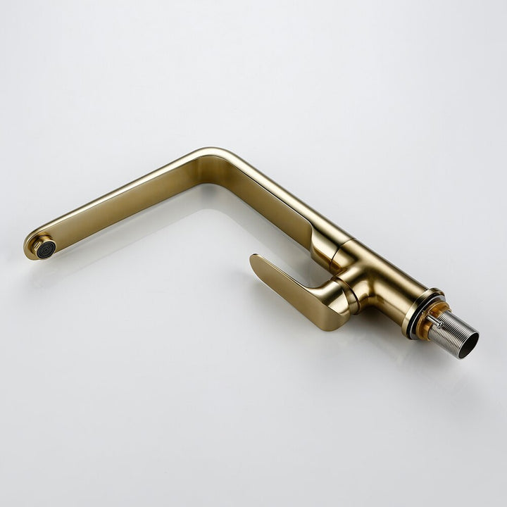 Nordic design new 2023 Brushed Gold Kitchen Faucet