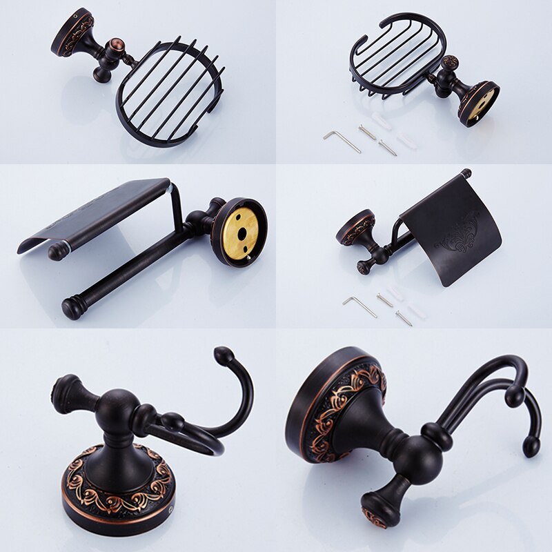 Oil rubbed bronze bathroom accessories