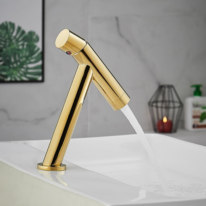 New Modern Single Hole Bathroom Faucet