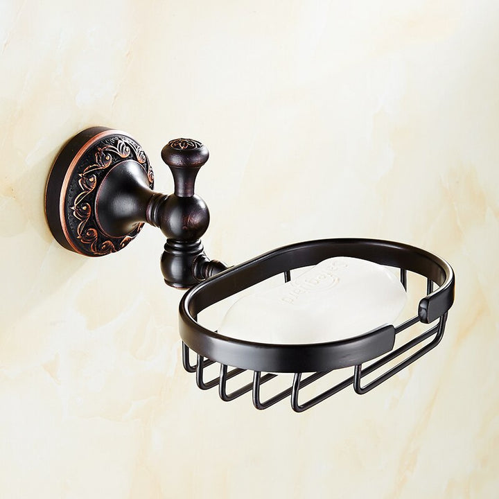 Oil rubbed bronze bathroom accessories