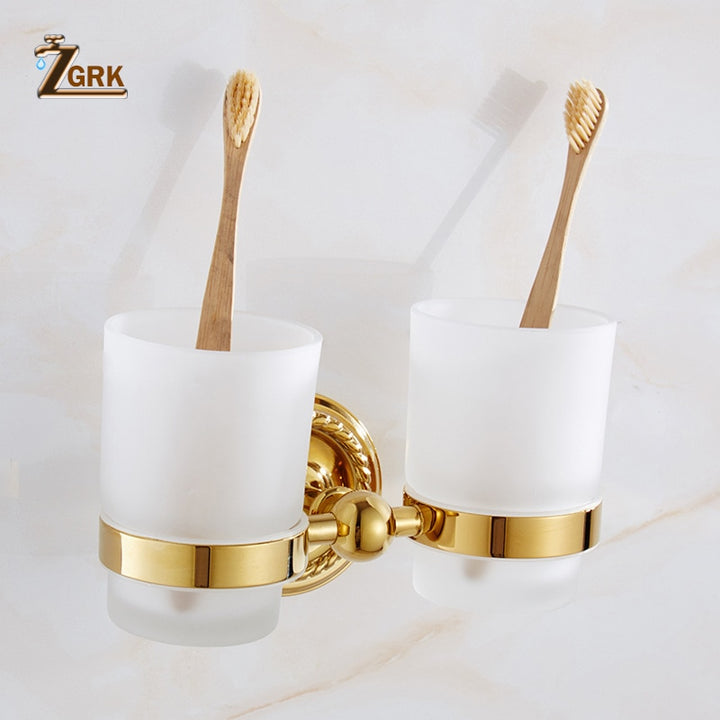 Gold polished brass Victoria bathroom accessories