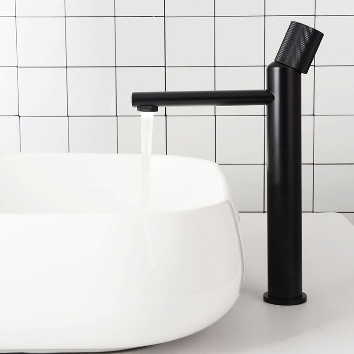 Nordic New 2023 Single hole Tall Vessel and short bathroom faucet