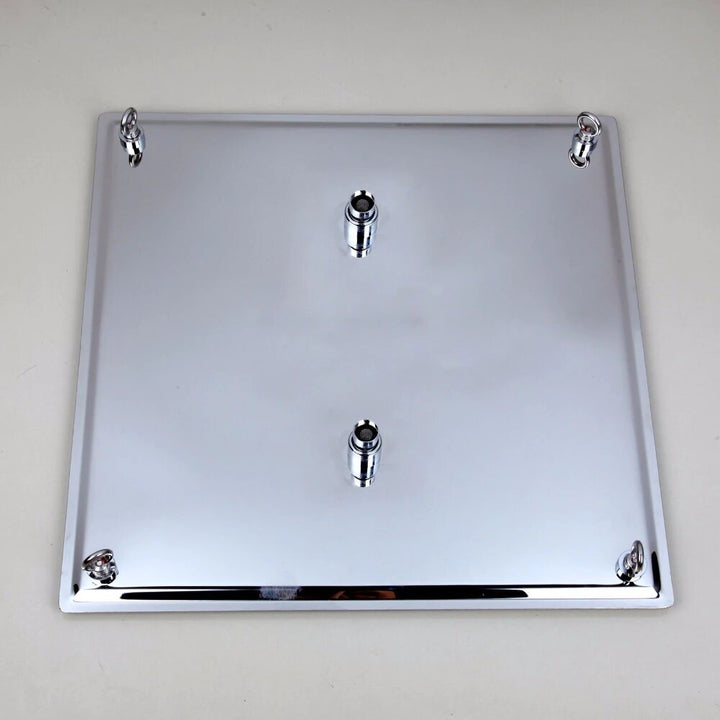 Chrome square 24 inches rain head