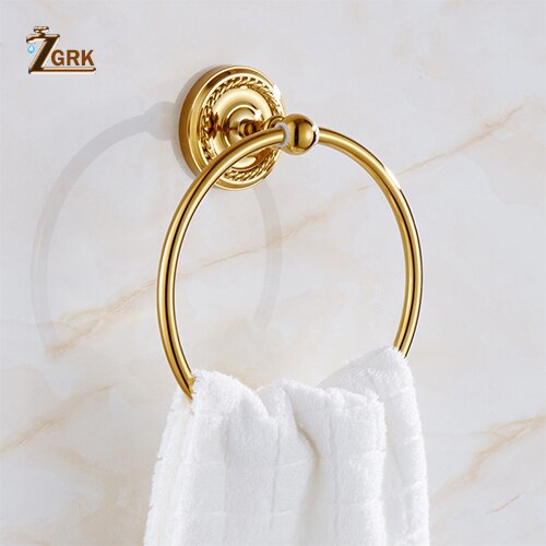 Gold polished brass Victoria bathroom accessories