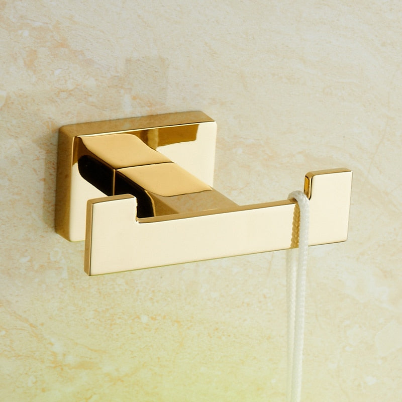 Gold polish PVD Platted Bathroom Accessories