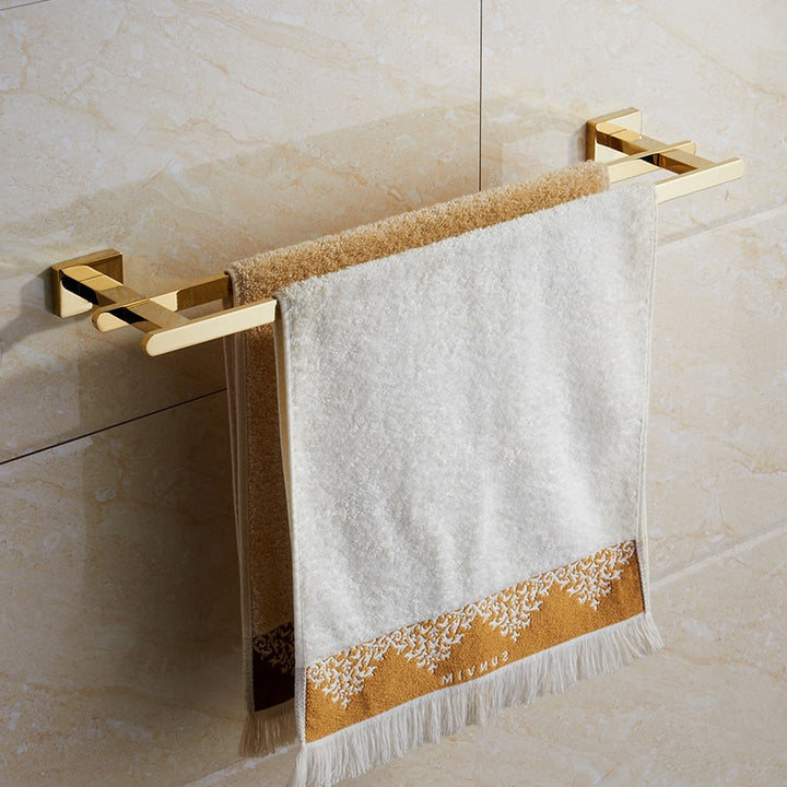 Gold polish PVD Platted Bathroom Accessories