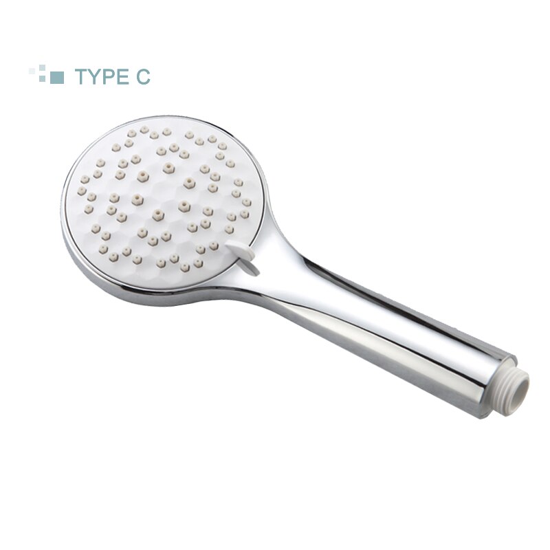 Chrome round hand shower sprays