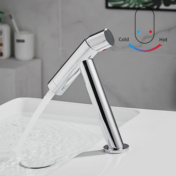 New Modern Single Hole Bathroom Faucet