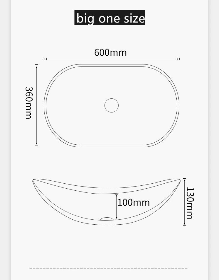 Colors-Oval Vessel Sink