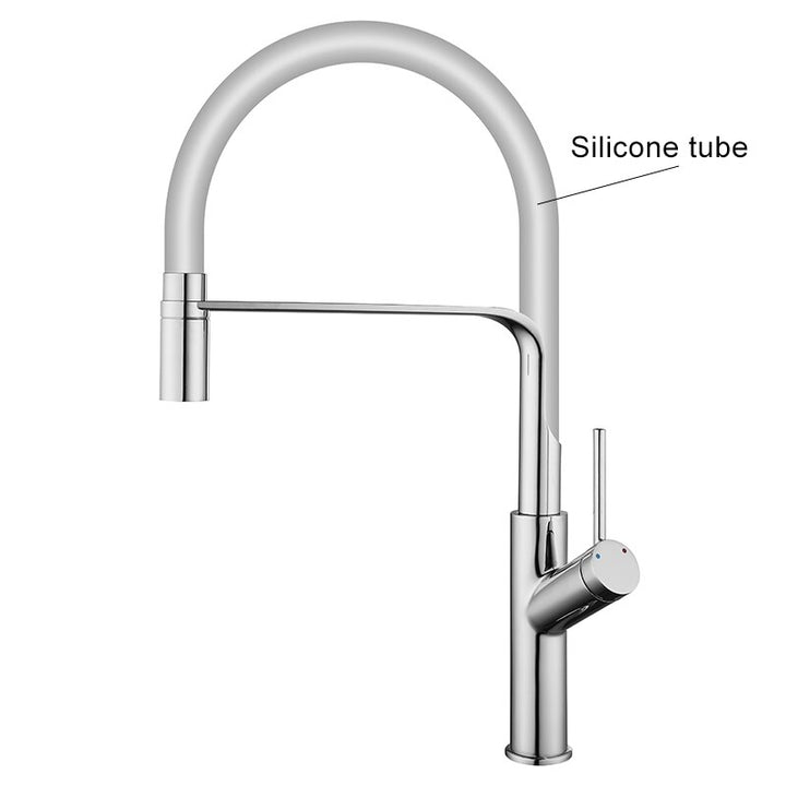 Colours Nordic Design Modern Industrial Kitchen Faucet Pull Out Dual Spray