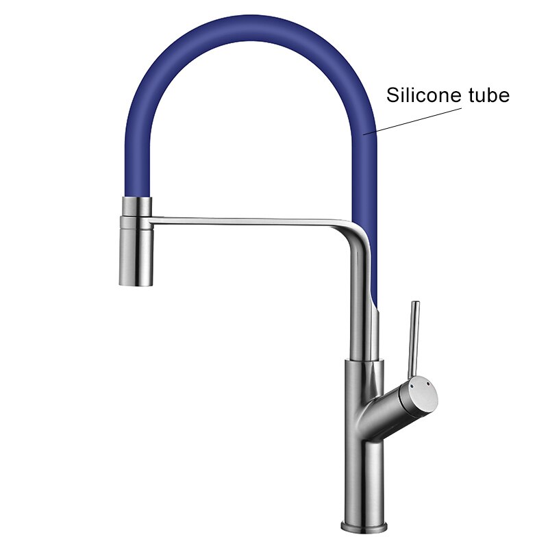 Colours Nordic Design Modern Industrial Kitchen Faucet Pull Out Dual Spray