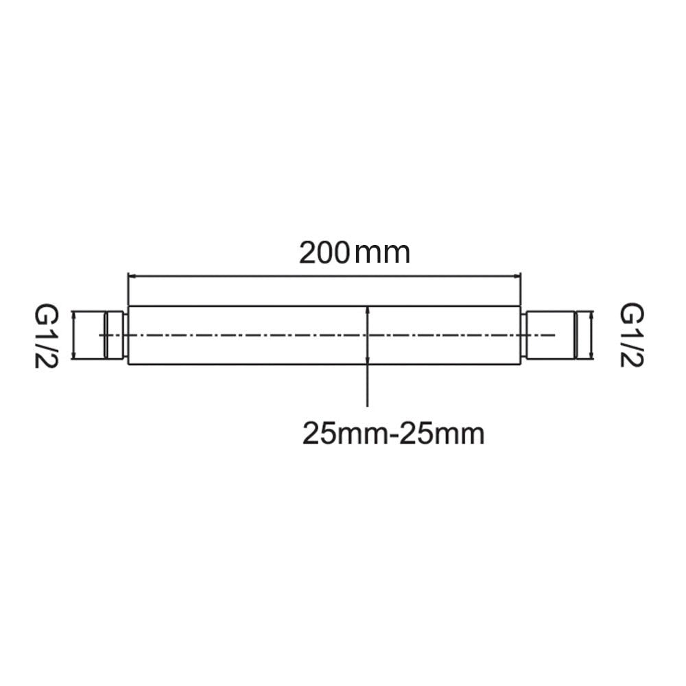 6" Inch -G1/2 Ceiling Mounted Shower Arm