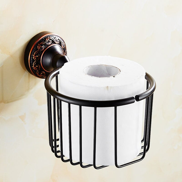 Oil rubbed bronze bathroom accessories