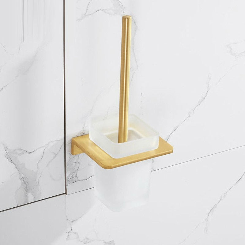 Gold polish PVD Platted Bathroom Accessories