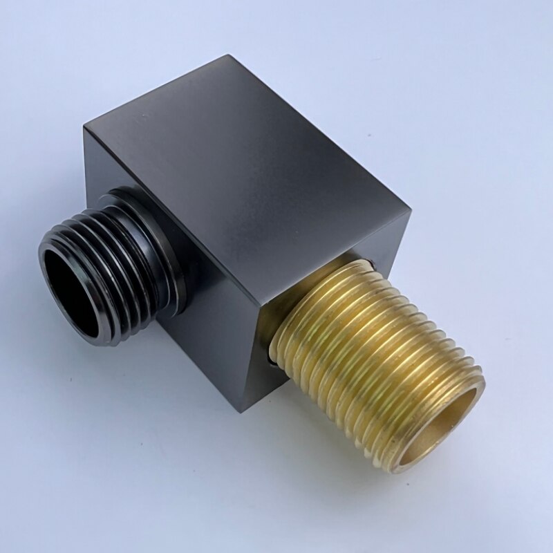 Black-Brushed Gold-Chrome-Grey Gun Square-Round Wall Union Angle Water Supply Valve