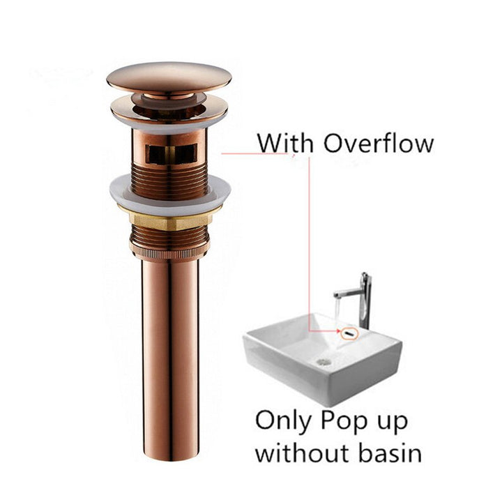 Porto-Rose Gold Polished-Gold-Black Matte  8" wide spread bathroom faucet