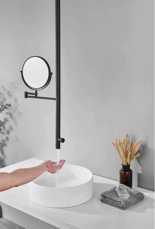 Thor-Nordic design Ceiling Mount Bathroom Faucet with Mirror