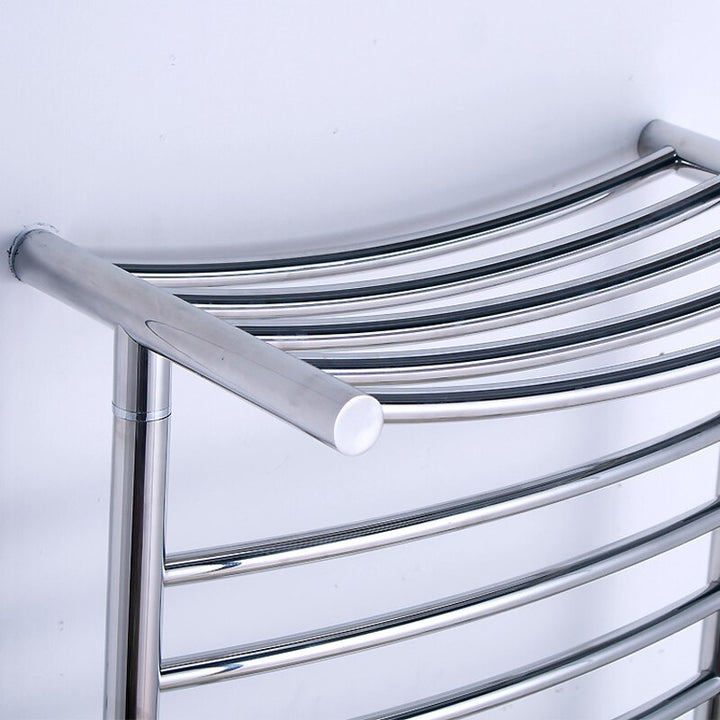 Chrome electric towel warmer