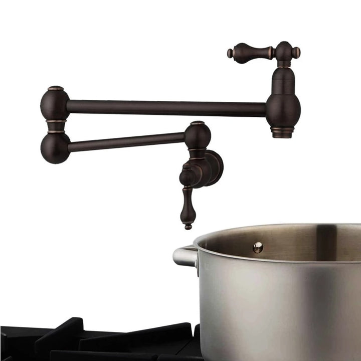 Oil Rubbed Bronze Wallmounted Cold Water Pot Filler Faucet