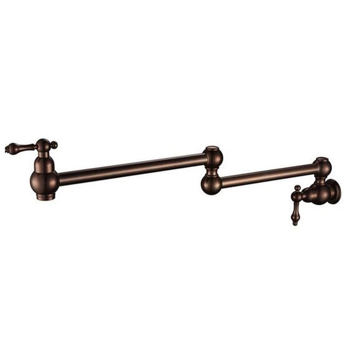 Oil Rubbed Bronze Wallmounted Cold Water Pot Filler Faucet