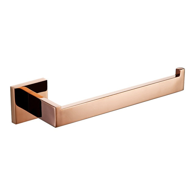 Rose Gold Polished bathroom accessories