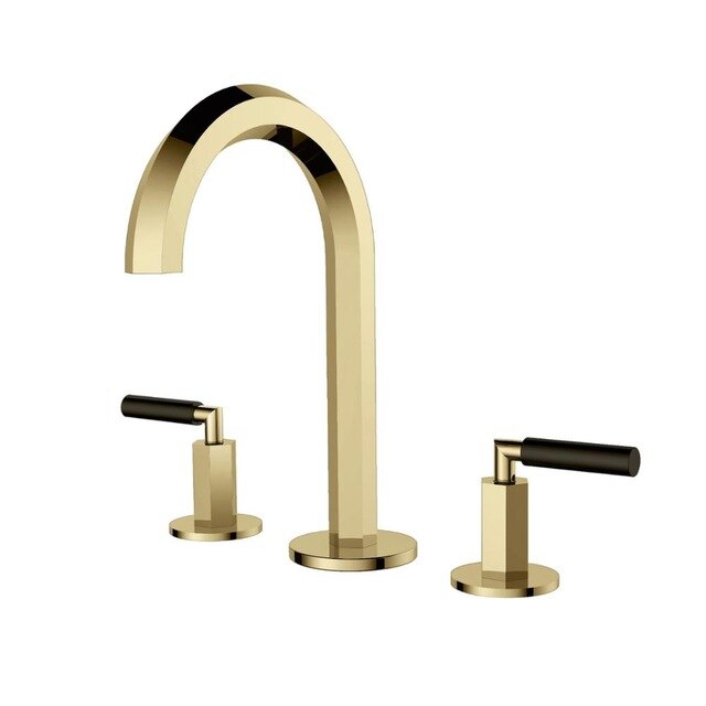 Barcelona 2 -Rose Gold/Gold/Chrome 8" Inch Wide Spread Bathroom Faucet