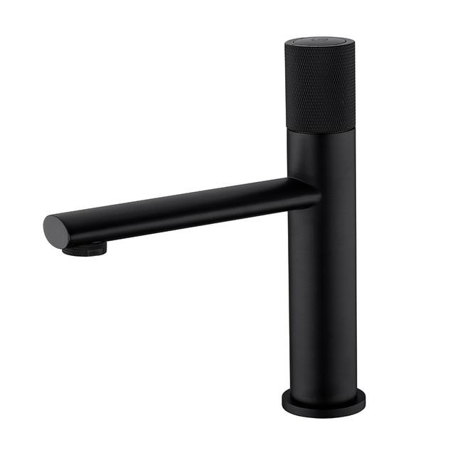 Gun Metal-Brushed gold-Black -Single Hole Lavatory Faucet